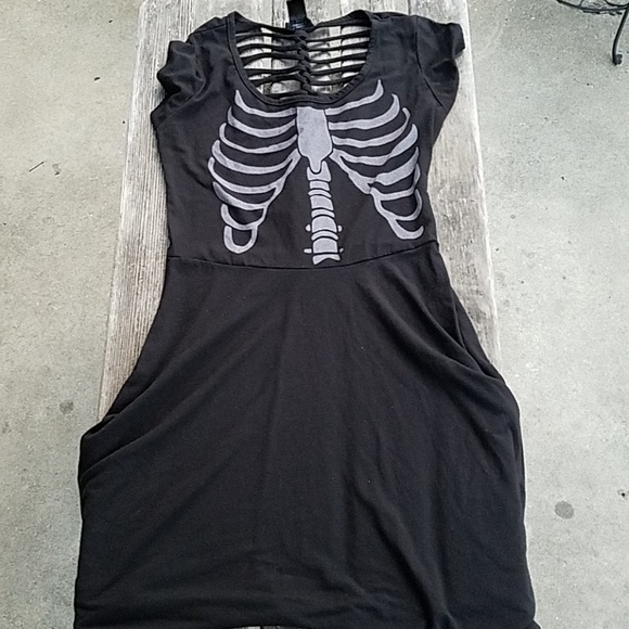 Hot Topic Dresses & Skirts - Hot Topic Skeleton Dress
